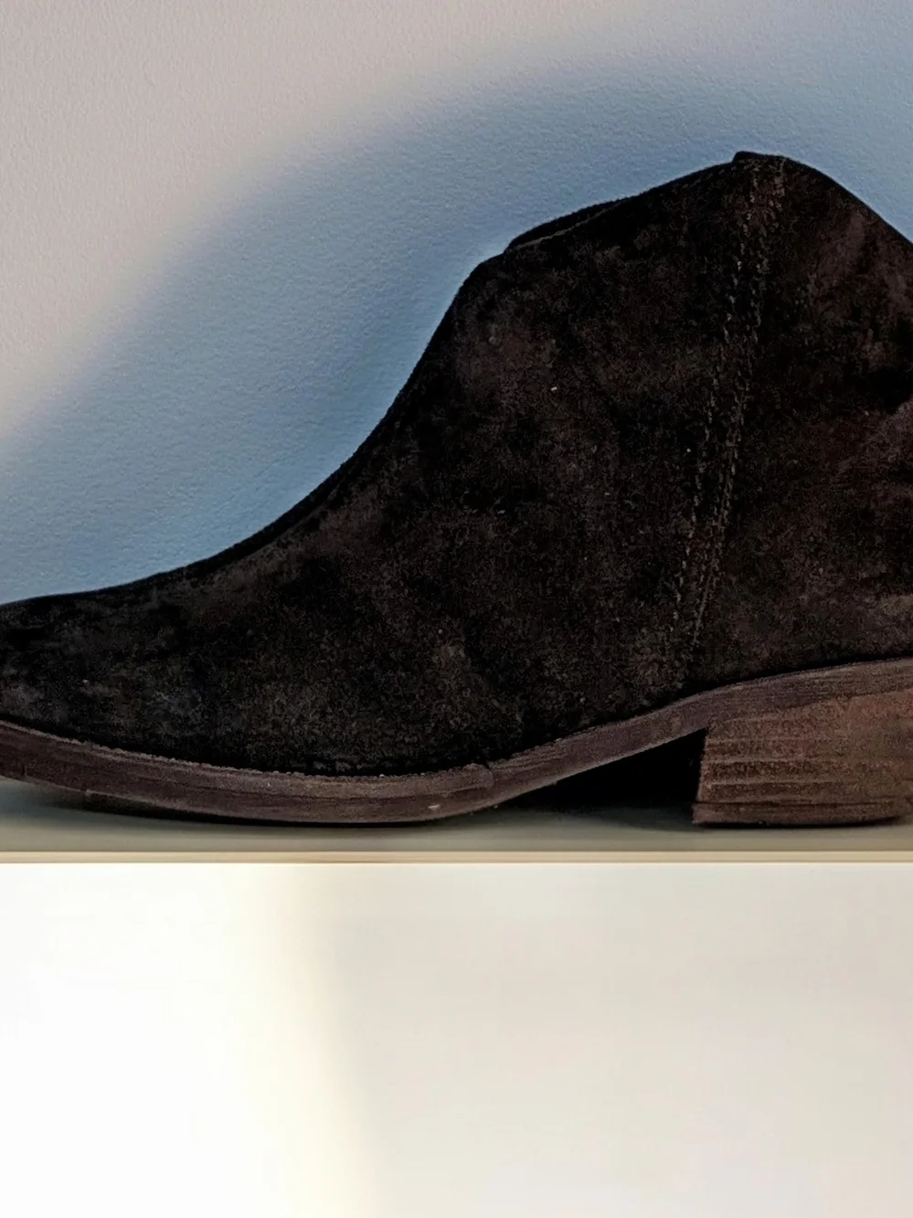 Marroqui Sanchez 1980 Black Suede Chelsey Bootie Size EU 40 US 9.5